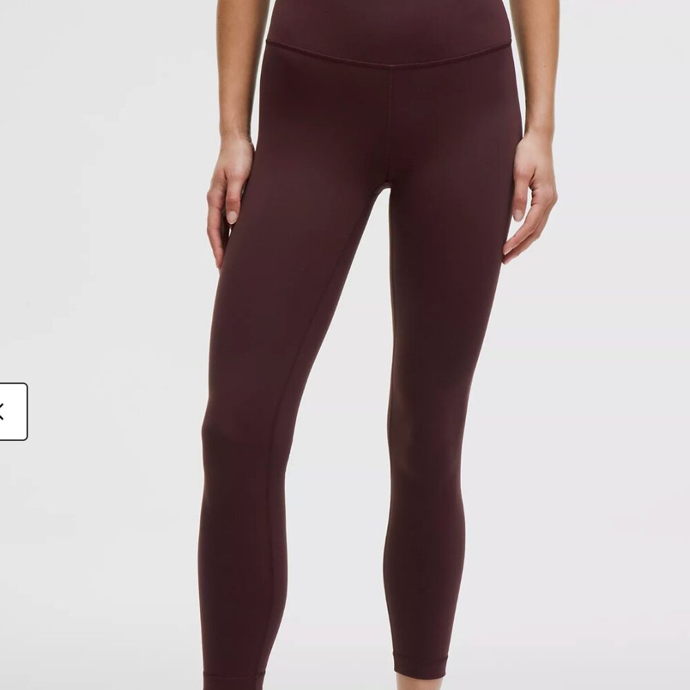 *BRAND NEW* Lululemon Wunder Train Leggings - Size 2 - Brown